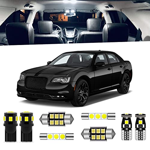 Kit 17 piezas luces LED interiores para Chrysler 300 2011-2021