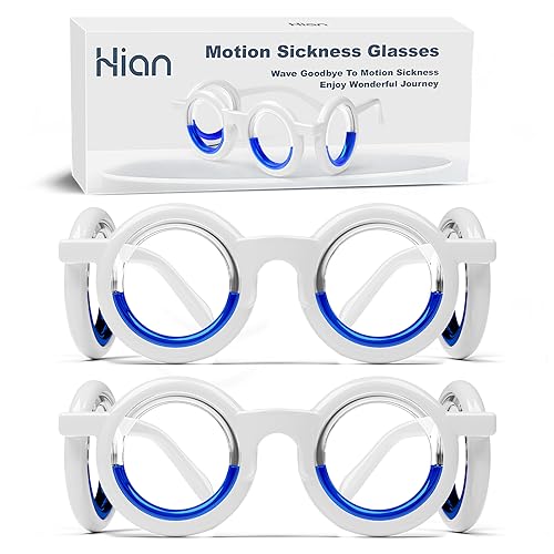 Anti-Motion Sickness Smart Brille ultraleichte tragbare Übelkeitslinderung2 stück