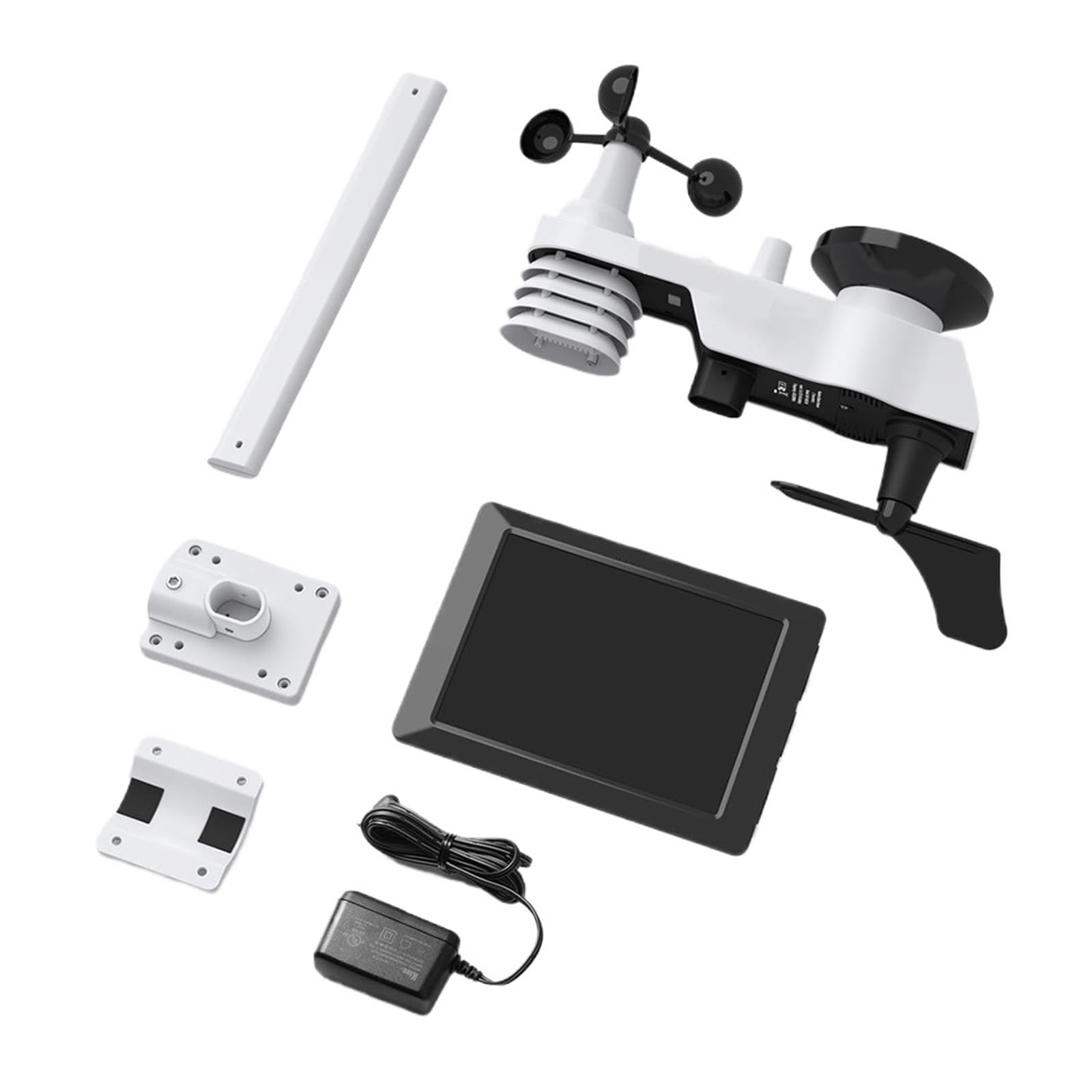 Stazione Meteorologica WiFi Professionale Internet Wireless Con Sensore Esterno Pluviometro Previsioni Meteo Indicatore Del Misuratore Di Precisione Preciso Veloce Monitoraggio In Tempo Reale