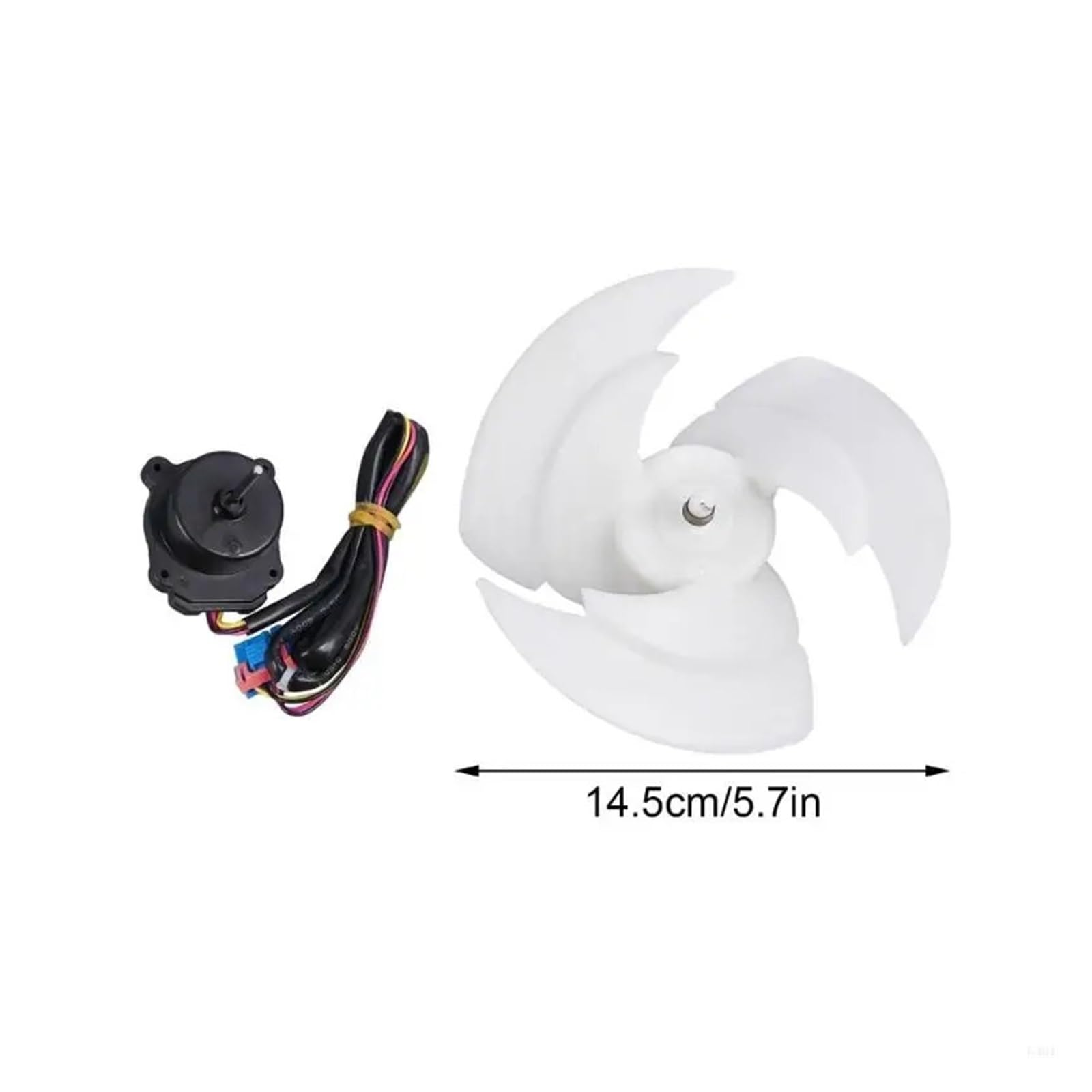 Reemplazo del conjunto del motor del ventilador del evaporador del refrigerador 54HE for EAU65058501 EAU63103301 EAU63103302 EAU64843805 12 V 4 pines