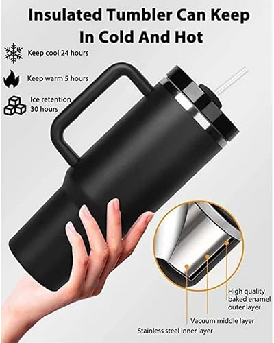 Miniatura 5 de s'shimmer Vaso con asa botellas de agua, vasos aislados (negro)