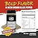 Lane's 16 Mesh Coarse Black Pepper Ground, 8 oz - Premium Coarse Ground Black Pepper Seasoning with Bold Flavor, Slow-Release Heat, Ideal for Grilling & Cooking, Gluten-Free Spice, No Preservatives