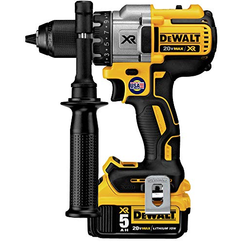 DEWALT-20V-MAX-XR-Brushless-DrillDriver-3-Speed-Premium-50Ah-Kit-Cordless-DCD991P2
