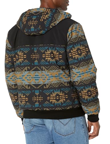 Pendleton Men's Bow Pass Bomber, Journey West Black Blue2
