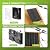 Solar Fan, 30W Solar Powered Fan, Greenhouse Solar Fan. Suitable for Chicken coops, pet Houses, Garage, and Solar ventilationFan, IPX7 Waterproof Solar Panel Fan Kit