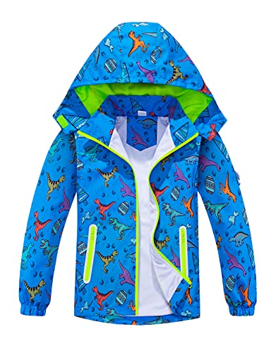Regenjacke Für Kinder - Wasserdicht, Winddicht Mit Kapuze, Ideal Für Outdoor-Aktivitäten, Unisex