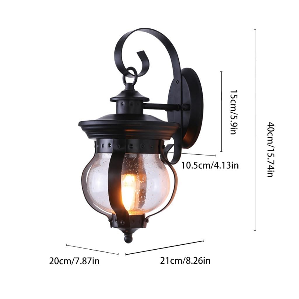 Applique Murale Exterieur Applique extérieure rétro LED étanche allée extérieure Cour Applique Jardin Villa Applique extérieure Luminaire Exterieur
