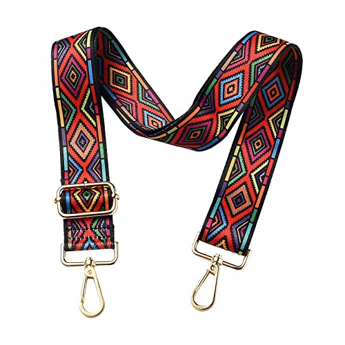 Image of BEEFLYING Rhombus Purse Strap Adjustable Shoulder Strap Bag Replacement Belt Crossbody Canvas Nylon Bag Straps for Bag Replacement Repairing Accessories