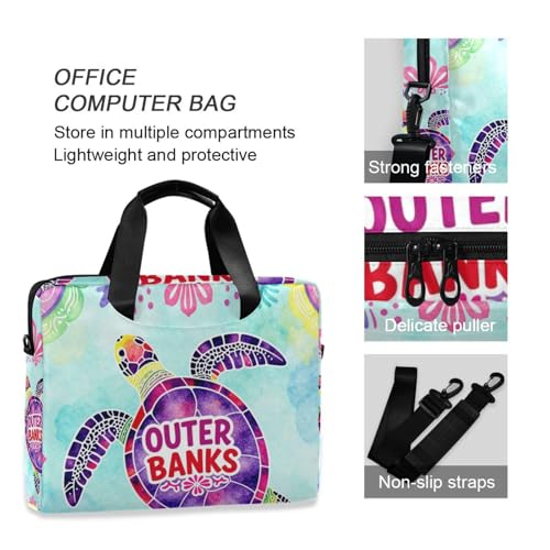 Bolso maletín para laptop 15.6" con asas y correa miniatura 6