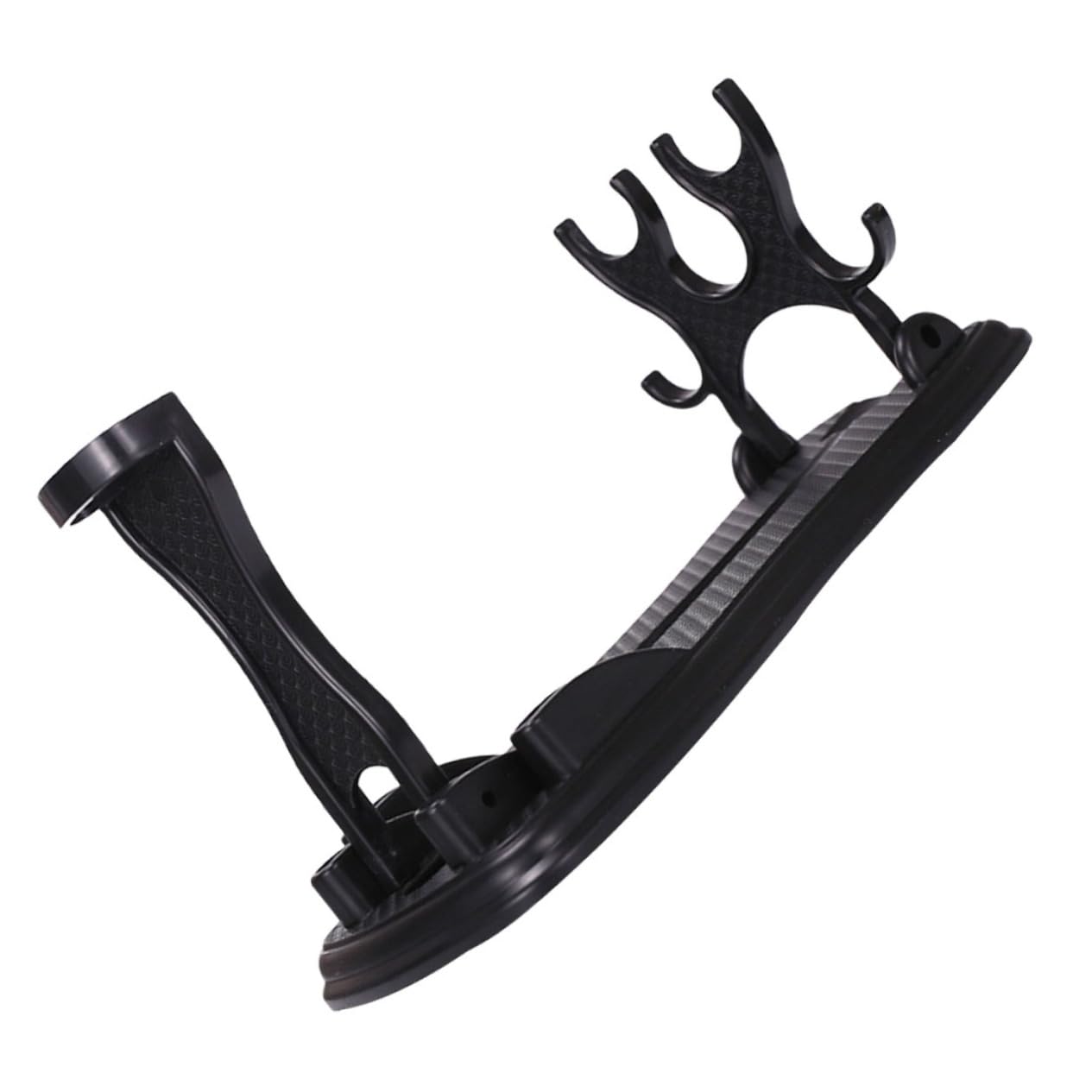 CIYODO Multi Functional Cutter Holder Plastic Storage Rack for Kitchen Counter Lightweight Folding Design for and Space Saving Quick Release for Cutlery Six