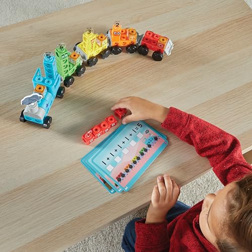 hand2mind Numberblocks Express Train MathLink Cubes Activity Set, Preschool Learning Activities, Train Toy, Counting Blocks, Number Toys, Kids Educational Toys, Math Manipulatives for Preschoolers by hand2mind - Image 8