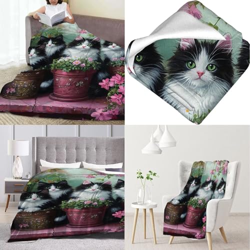 Couverture douce et chaude contre le froid pour canapé et lit