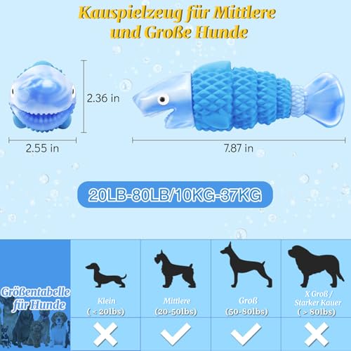 WinTour Kauspielzeug Hund Unzerstörbar, Interaktives Hundespielzeug Große Hunde, Hundespielzeug Quietschend, Hundezubehör Für Große Hunde Kauartikel, Nicht Zutreffend Kauknochen Hund Klein