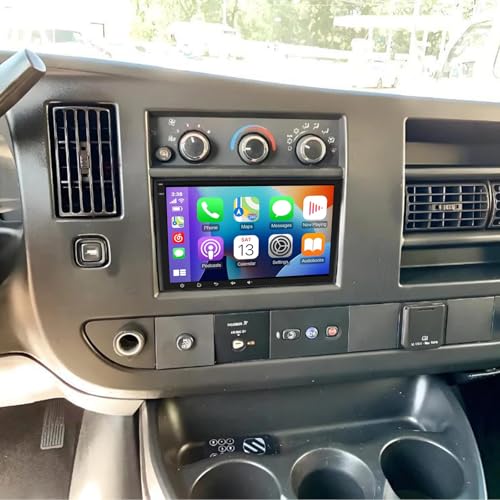 Radio para auto PHEZEN 8 pulgadas con pantalla táctil miniatura 1