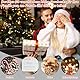 Yeelan Adventskalender zum Befüllen, Adventskalender Säckchen, 24 Stück adventskalender Befüllen Inhalt Stoff mit Zahlen Holzanhänger und Aufkleber, Weihnachtskalender zum Befüllen Für Kinder