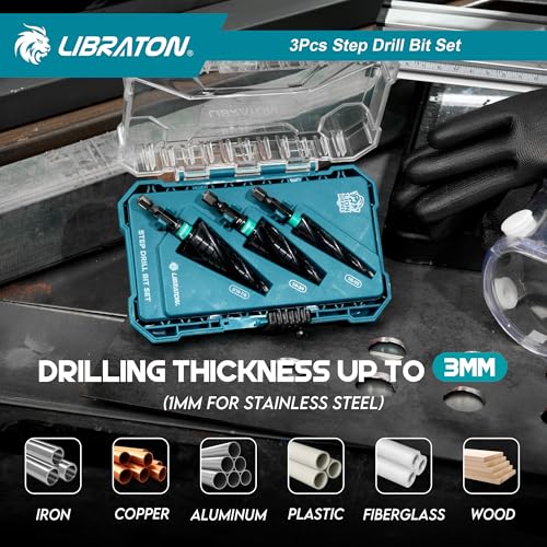 3PCS Step Drill Bit Set - image 9
