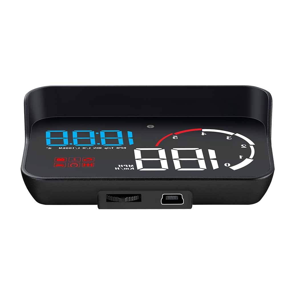 M10 Excelvan 3.5 inch Car HUD Projector Head-Up Display Speeding Warning Fuel