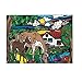 Produktbild Colorvelvet 47 x 35 cm Pferde Naiv Collection Zeichnen Ausmalen System (Großer, Mehrfarbig)