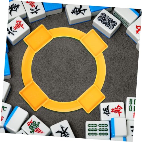 Accesorio práctico para Mahjong con diseño de bandeja y bolsa miniatura 4
