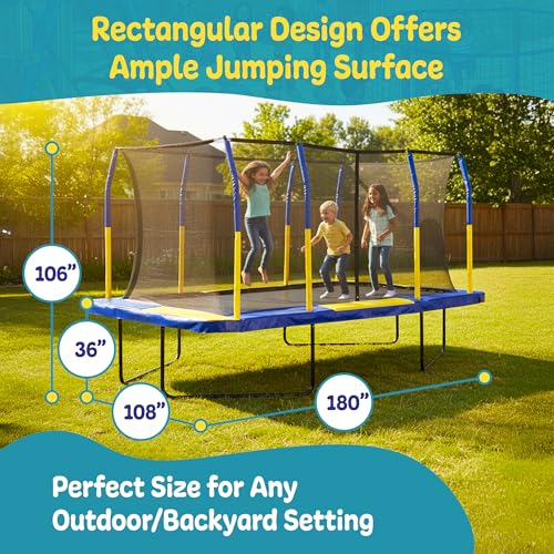 Image of Upper Bounce Rectangle Trampoline