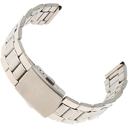 Mens Stainless Steel Watch Band 18mm