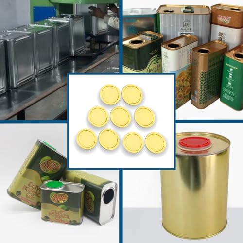 Image of SMART PACK Spout Caps for Packaging of Capping Material | Leak-proof, Plastic, Reusable 15-liter oil tin spout cap for easy pouring | pour spout cap42 MM & 500 Pieces