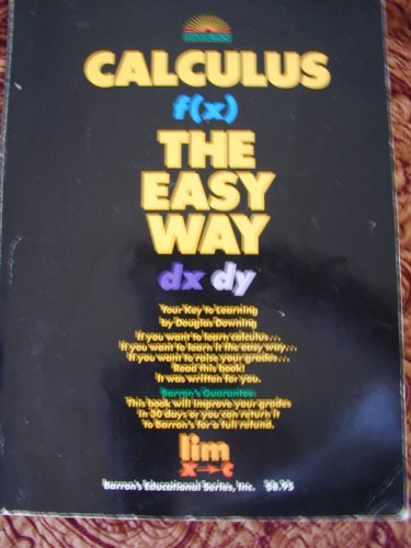 Calculus the Easy Way 0812025881 Book Cover