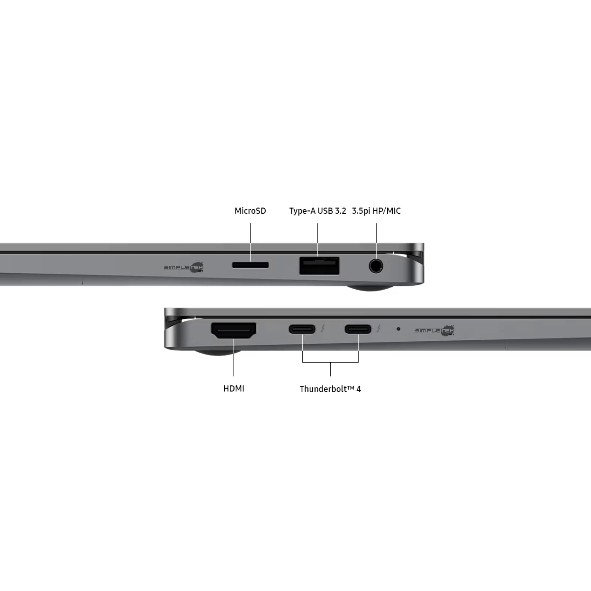 SIMPLETEK - Laptop Convertibile 15.6" Touch 16GB 4TB (Ricondizionato)