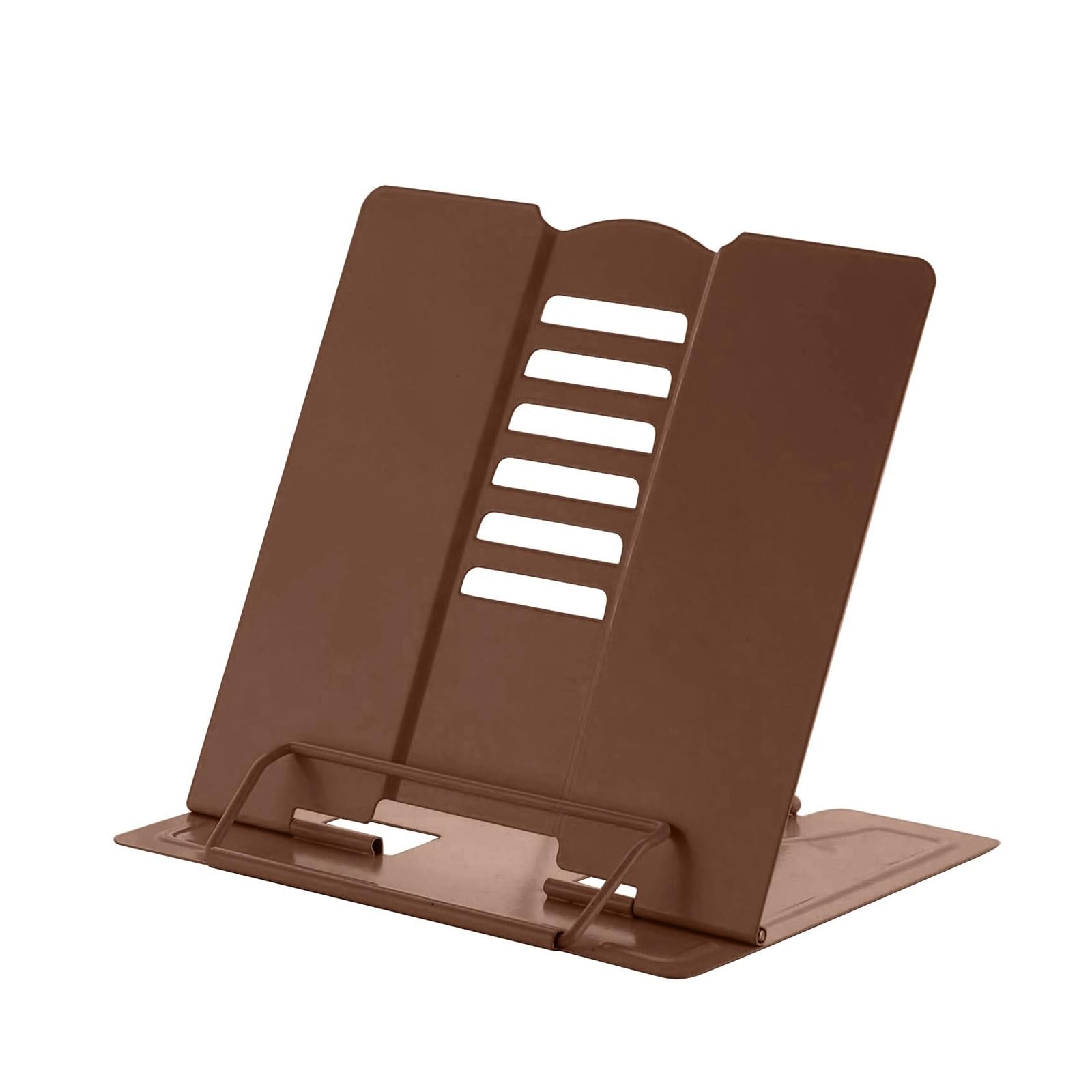 Leggio da Lettura Supporto for lettura da scrivania regolabile in metallo con 6 posizioni regolabili for libri di testo, musicali, supporto for cucina