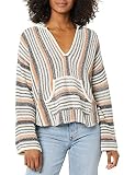 Billabong Damen Bonfire Kapuzenpullover Pullover, Toffee, Medium