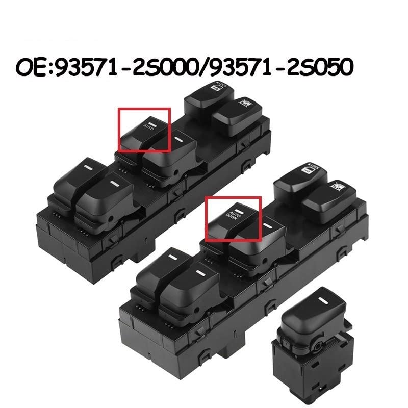Interrupteur de vitre électrique pour réparer commande bloquée Hyundai Tucson - 2