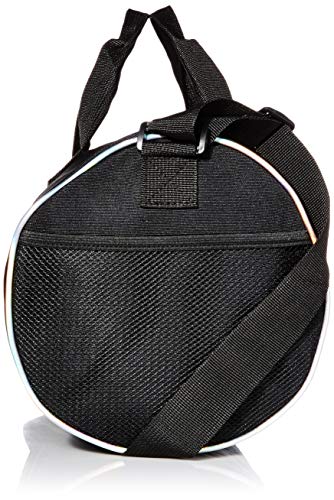 Dance Duffel Bag With Multicolored Dance Print (Black/Silver)