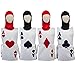 Playing Card Soldier Costume Set (Alice in Wonderland - Hearts, Spades, Diamonds, Clubs) - Toddler, Kids, Teen, Adult and Plus sizes (Adult Large, Hearts)