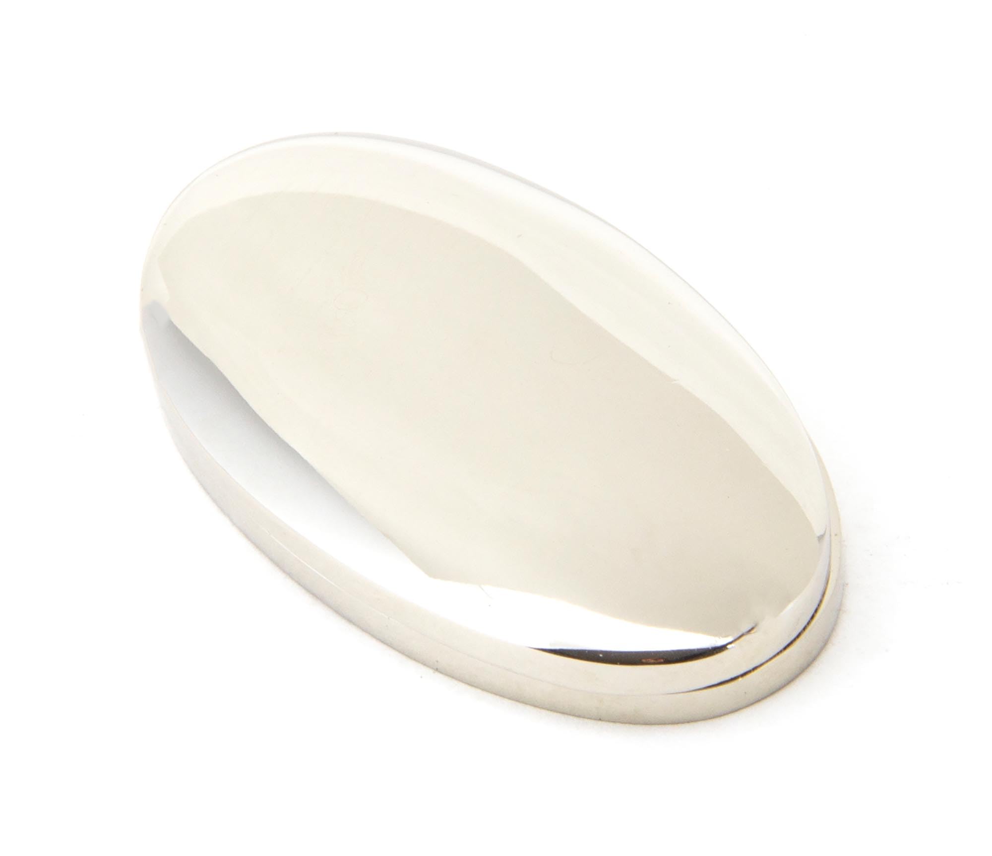 From The Anvil Polished Nickel Oval Escutcheon & Cover