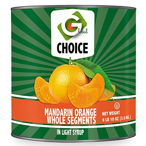Global Choice - Mandarin Orange Whole Segments - 6 LBS - JUMBO Size