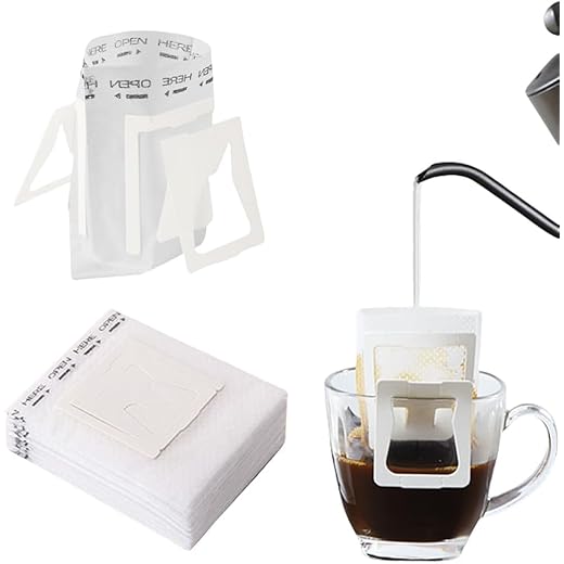 Gopendra Coffee Filter Bag Coffee Filters Paper Bag Pour Ove