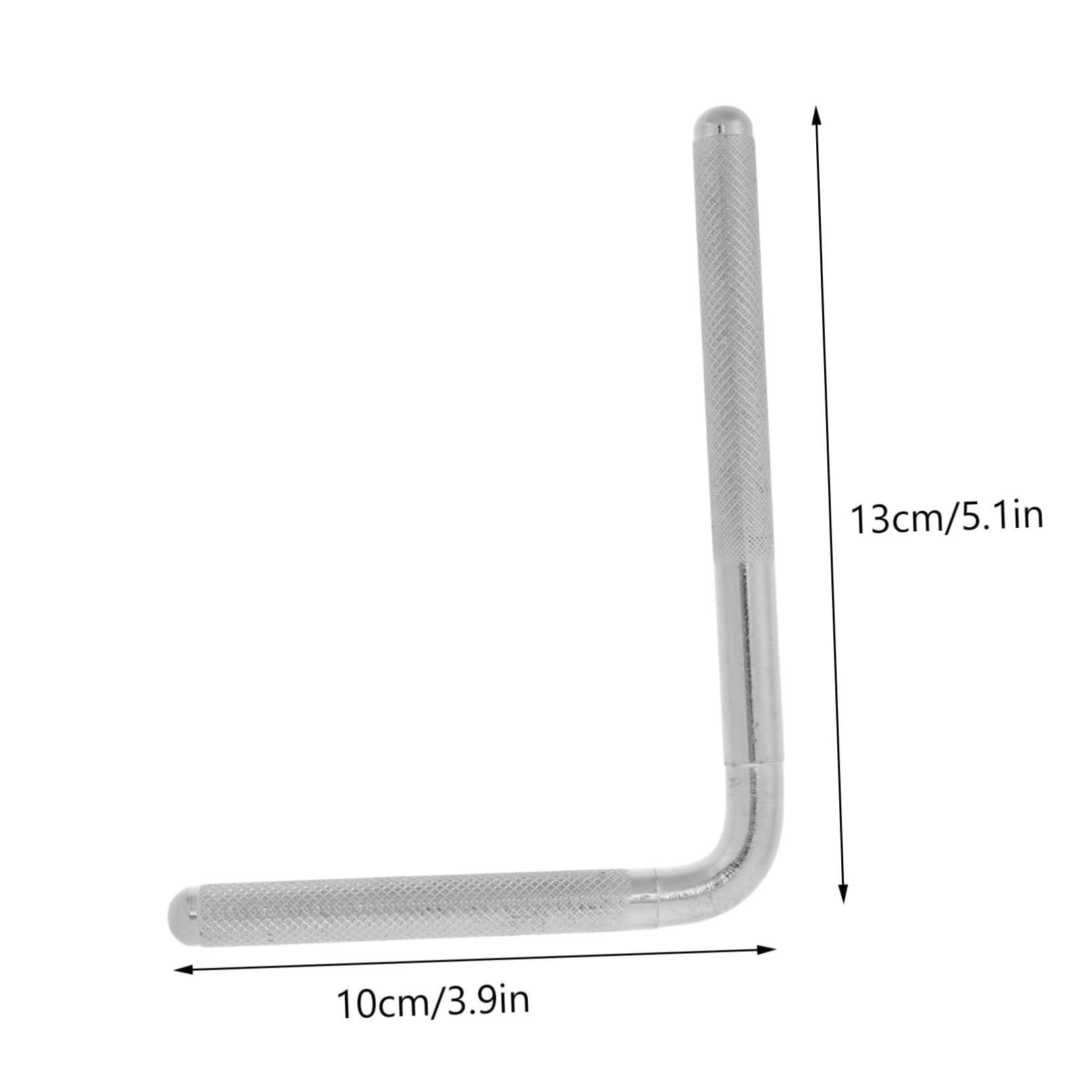 GALPADA Shaped Cowbell Extension Rod for Drum Kit Heavy Duty Metal Mounting Bracket Arm Easy Installation Positioning Stable Performance Percussion Accessory for Musicians