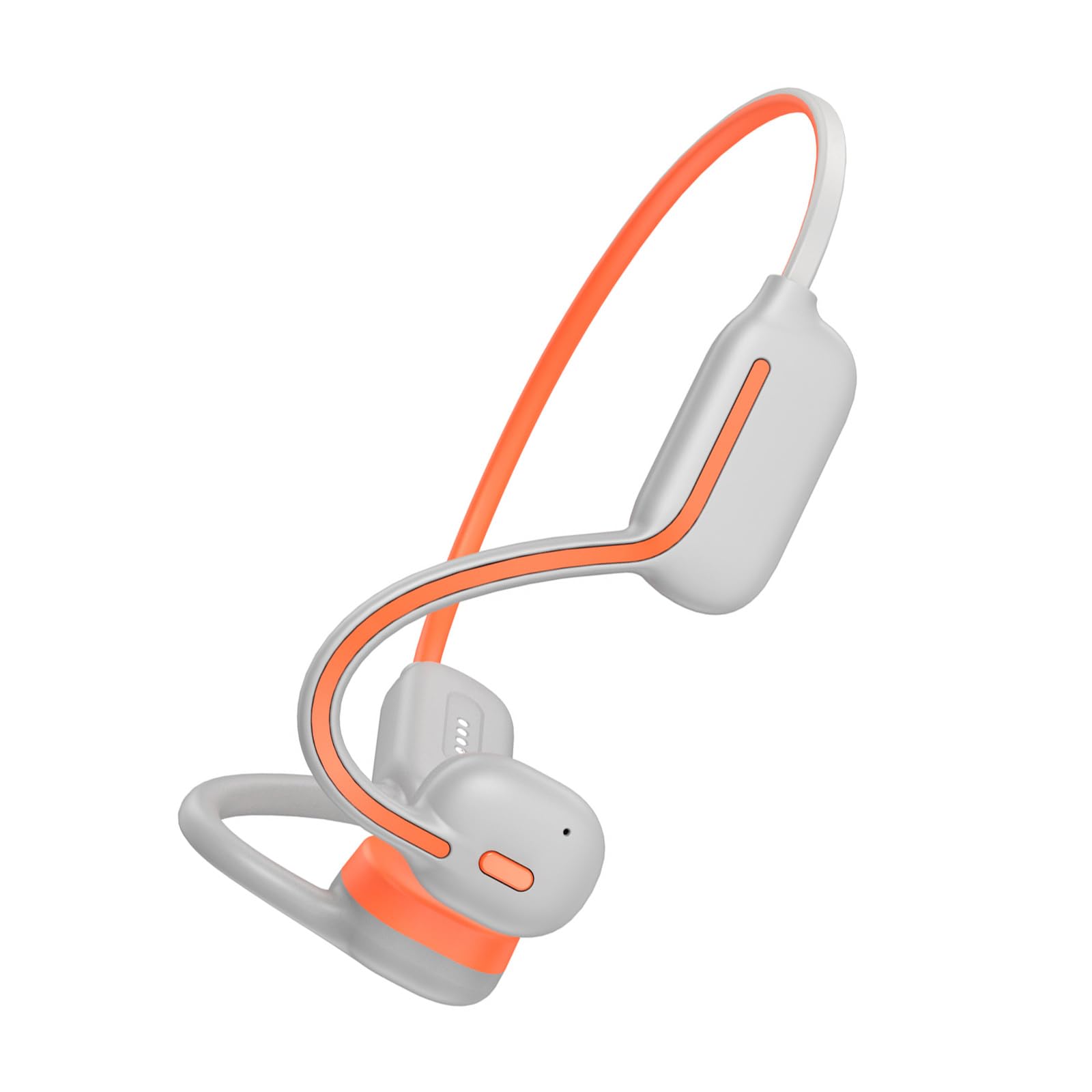 XAGMODSHN Auriculares Abiertos compatibles con, para Nadar, estéreos inalámbricos, Sonido, Protecciones IPX8 para Ciclismo, Correr, Deportes acuáticos, conducciones óseas, Auriculares con para