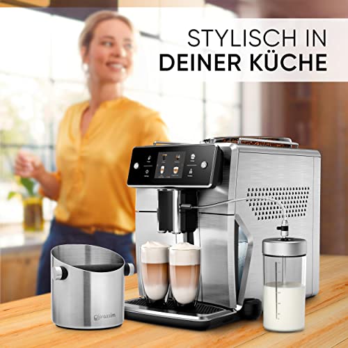 praxxim Abklopfbehälter für Siebträger – Kaffeesatz Abschlagbehälter aus Edelstahl – Optimal für 1-2 Espresso Genießer im Haushalt – incl. Ebook“Kaffee perfekt zubereiten“ - 7