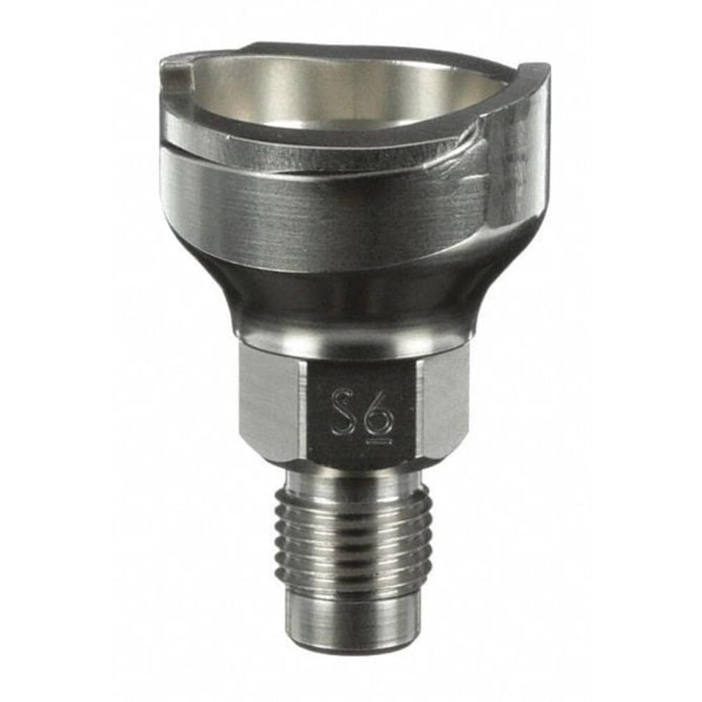 3M PPS 2.0 Adaptateur pour Pistolet pulvérisateur #S6, 26007, mâle 6,35 mm, 19 Filetage BSP, connecte de Nombreuses Marques de Pistolets à Peinture au système de pulvérisation de Peinture PPS 2.0