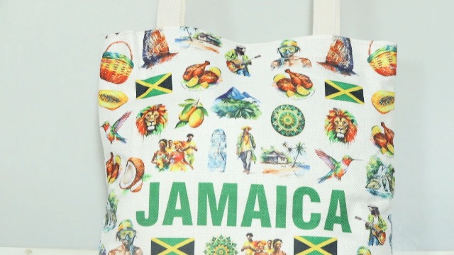 Bolso Tote Jamaicano Vamsii Jamaica Lover miniatura 7