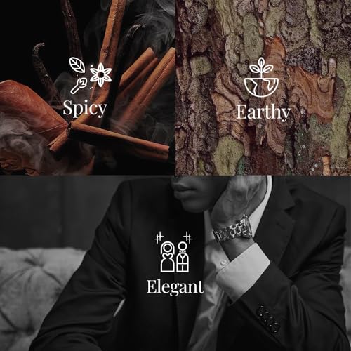 Image of Black Tie | Perfume for Man | Eau de Parfum, Spicy Earthy Elegant Perfume for Men with Violet Leaf, Rose, Ambergris, Patchouli and Bourbon Vanilla, Vegan Organic | 50 mL