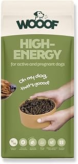 WOOOF High Energy 18 kg Cold Pressed Dog Food, Energy-Rich Dry Food with Beef, High Energy Content, Active product image