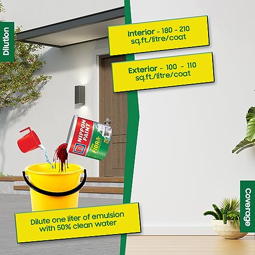 Image of Nippon Paint Atom Fibra 2 In 1 Interior & Exterior Emulsion 10 L Oranges (Soft)