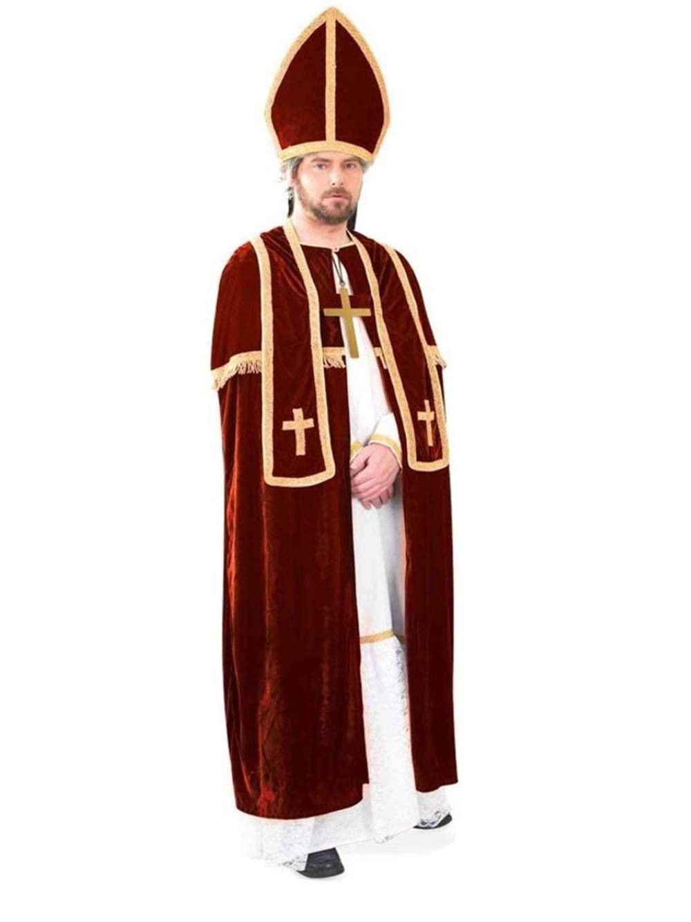 Boland 56608 - Bâton Dévêque 6 Pièces, Longueur 185 Cm, Or