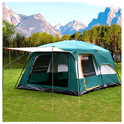 Tente pop-up 5-8 places imperméable et légère pour camping familial et randonnée