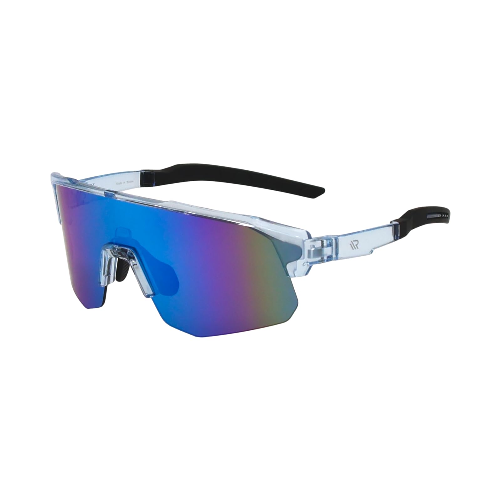RAWIN Gafas de sol deportivas para ciclismo y correr, almohadillas ajustables para la nariz y patillas de agarre, rendimiento UV400