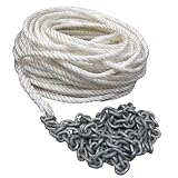 Powerwinch 300' of 1/2' Rope 15' of 1/4' HT Chain Rode