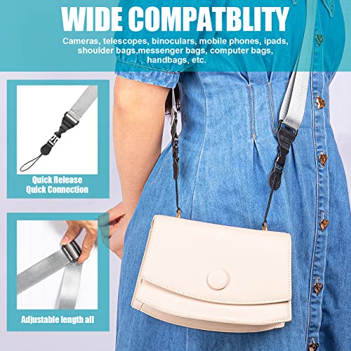 3 Pack Shoulder Strap, Comfortable Adjustable Ipad Shoulder Strap, Universal Tablet Shoulder Strap And Neck Straps Longest 60 In For Ipad, Camera, Binoculars, Luggage Computer Bag(Nylon - 3 Colors) #TOP2