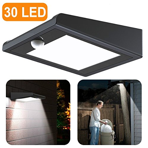 30 LED Solar Light Waterproof Motion Sensor Wall Lights for Garden